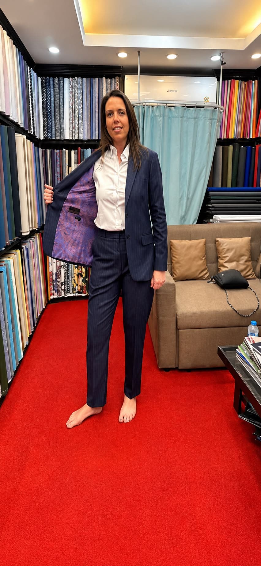 Håndværksdetalje hos Mike's Tailor Samui